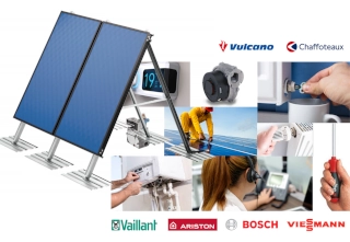 manutenção paineis solares termicos