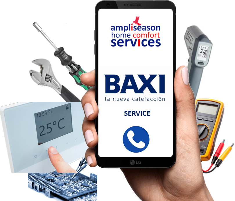 baxi serviços técnicos de reparação de caldeiras e aquecimento central e solar